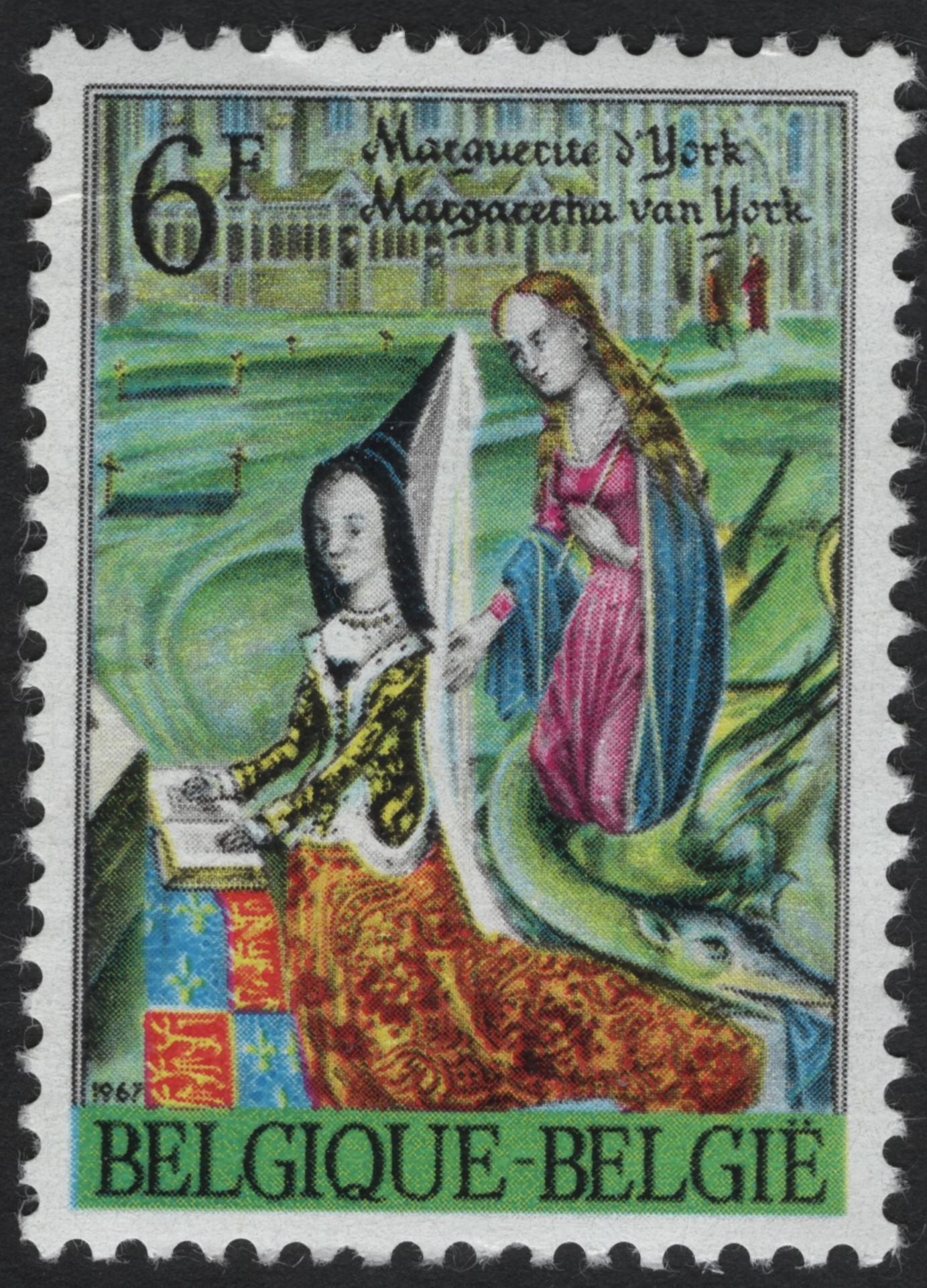 SCG11198 - Belgium 1967 Medieval Tapestries & Courtly Life – Art Heritage Commemorative Set