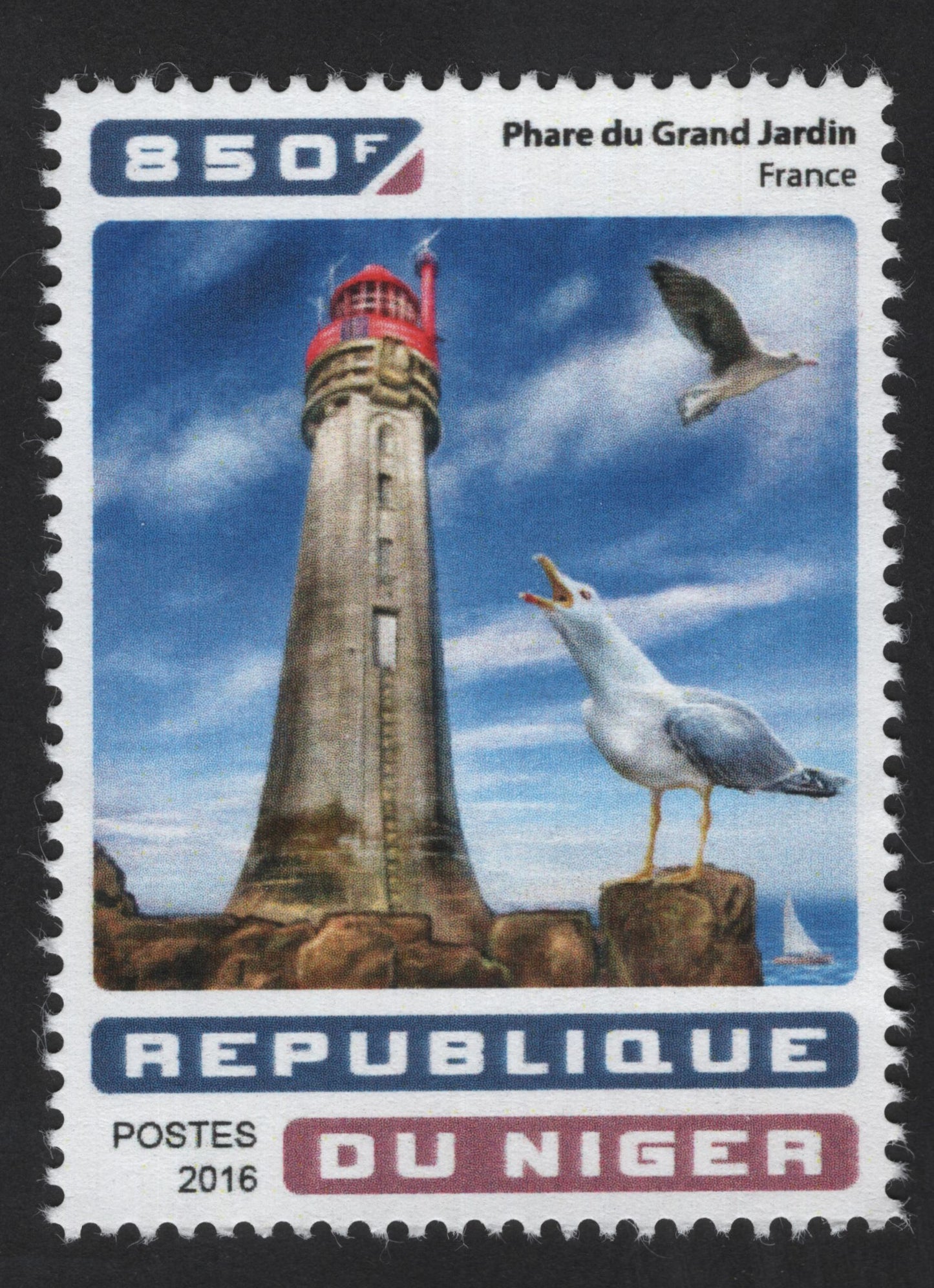 SCG13381 - Phare du Grand Jardin Lighthouse – Niger 850F (2016)