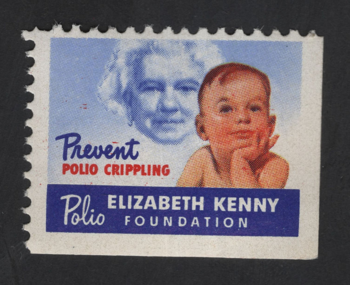 SCG13413 - Elizabeth Kenny Foundation – “Prevent Polio Crippling” Charity Label