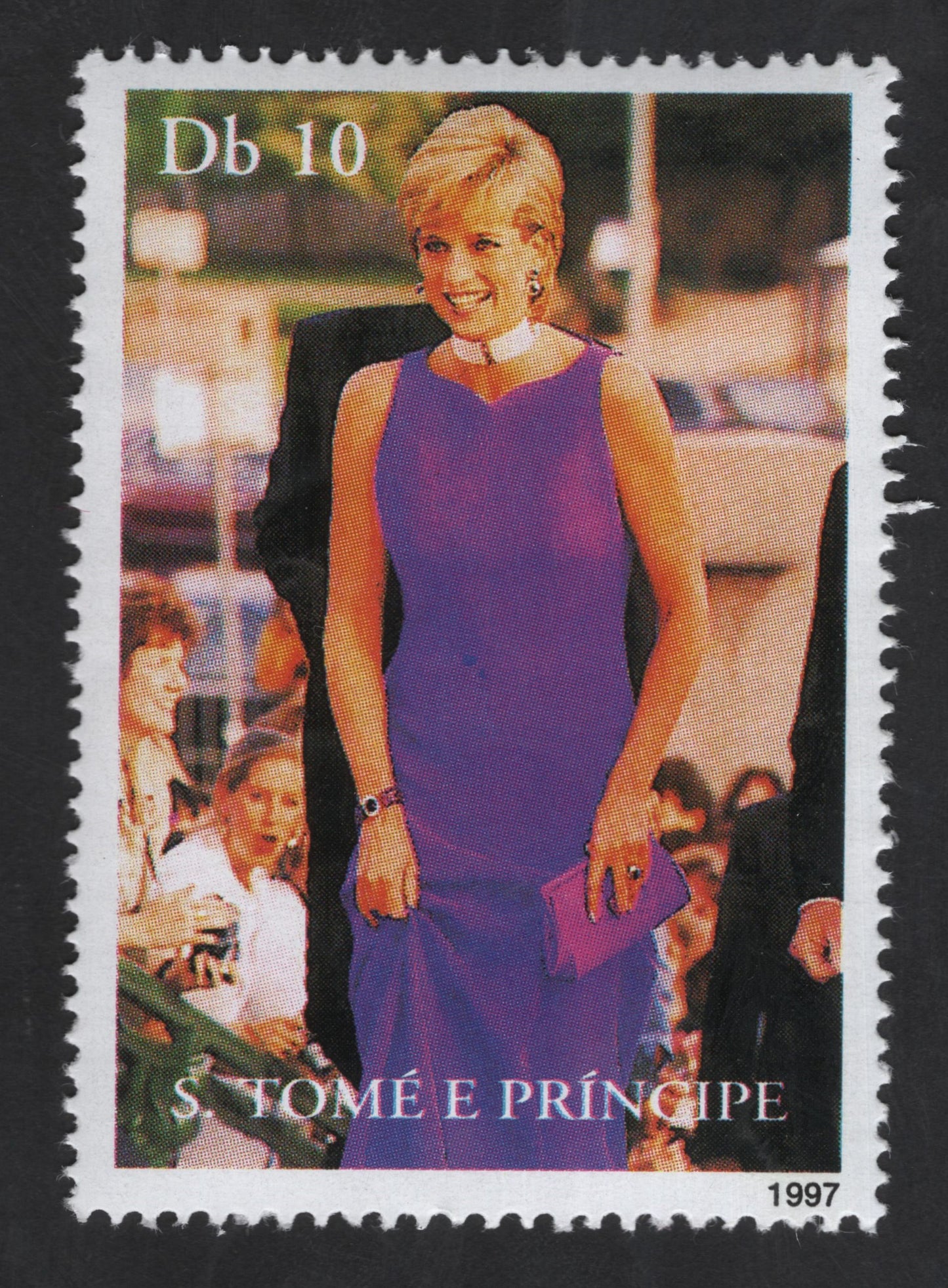 SCG13521 - Princess Diana Memorial Stamp – São Tomé and Príncipe 1997 (Db 10)