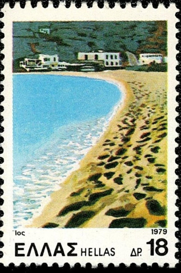 SCG6307 - Ios Island, Greece – Tranquil Beach View (1979)