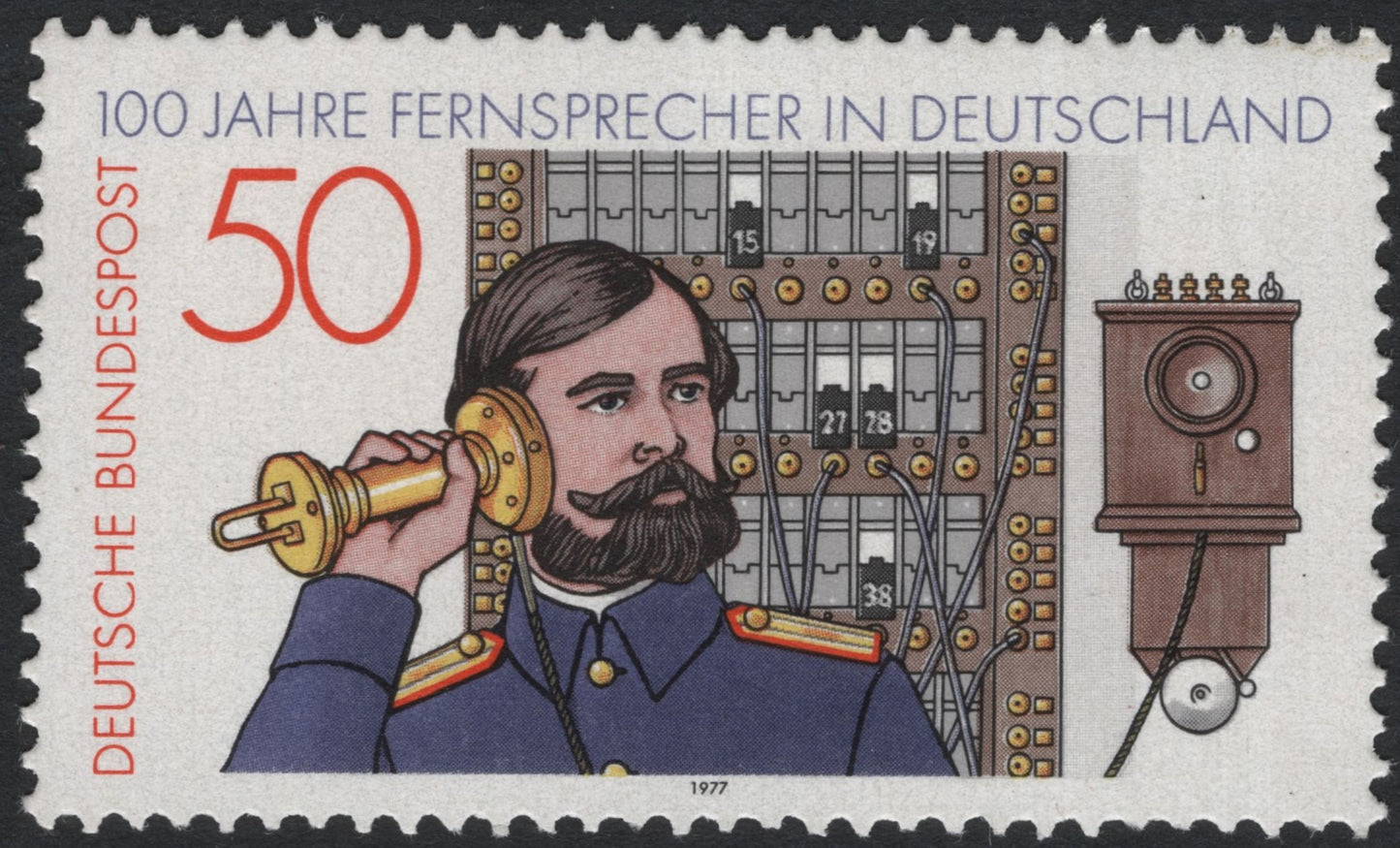 SCG7474 - 100 Jahre Fernsprecher in Deutschland (100 Years of the Telephone in Germany)