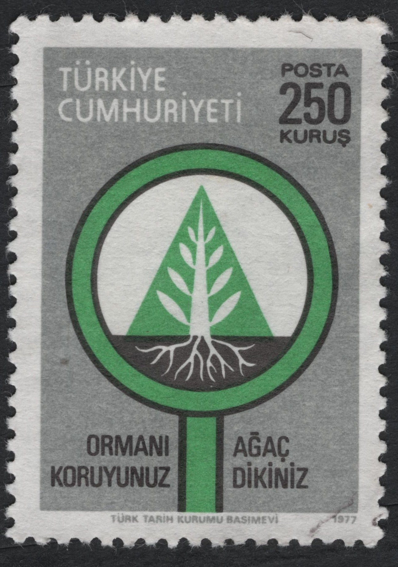 SCG7476 - Turkey 1977 – Forest Conservation and Tree Planting Campaign