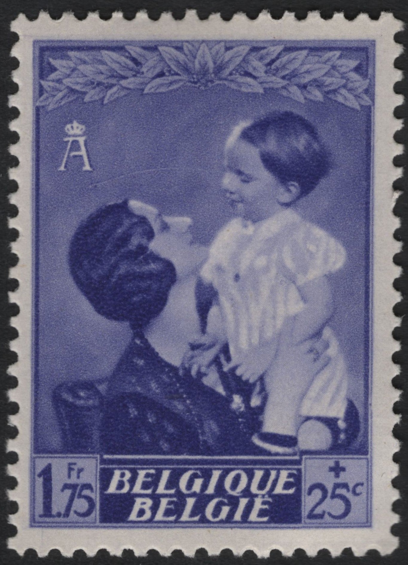 SCG11015 - Belgium – Mother and Child Semi-Postal Stamp | Red Cross Charity Issue