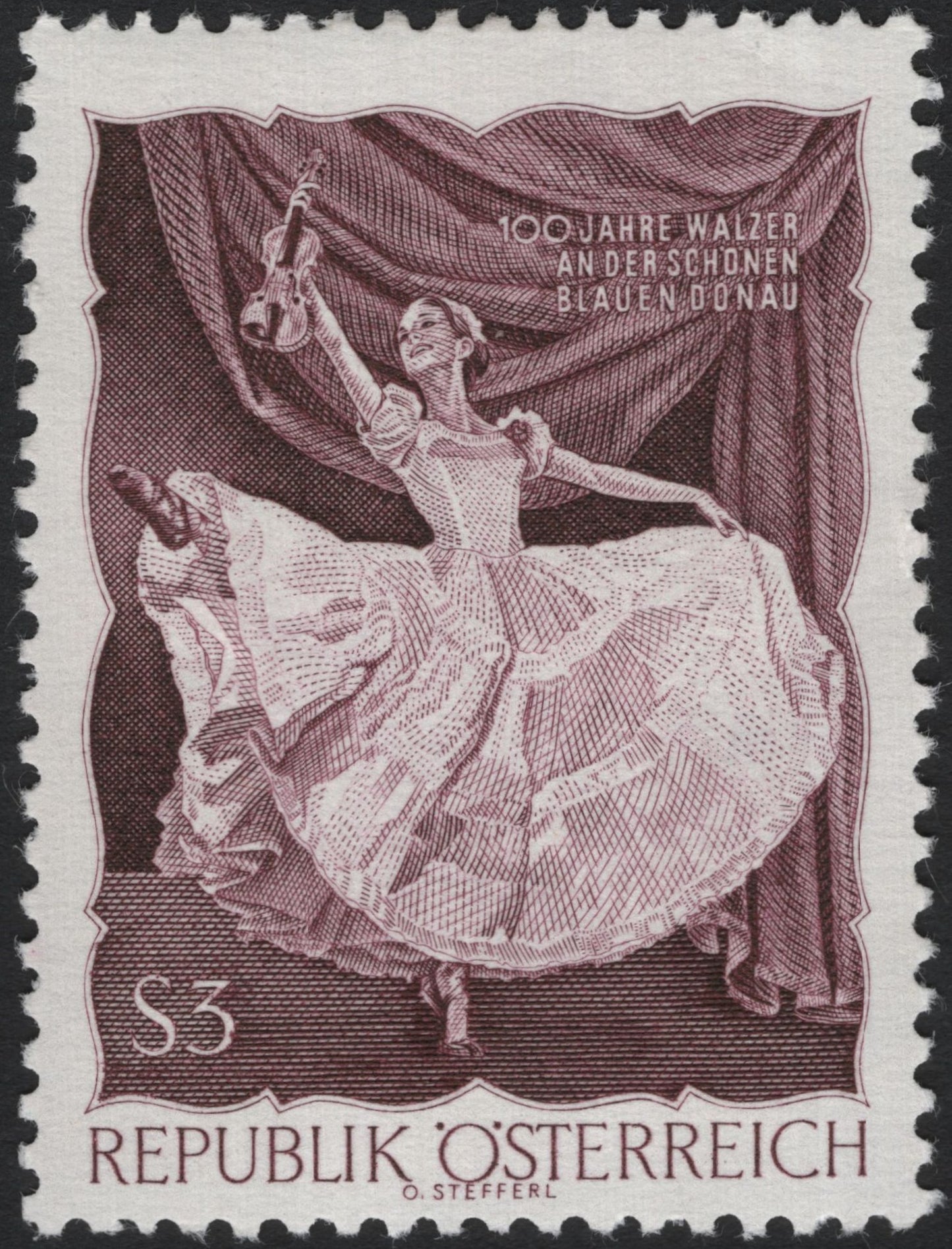 SCG7516 - Austria 1967 – 100 Years of “The Blue Danube” Waltz