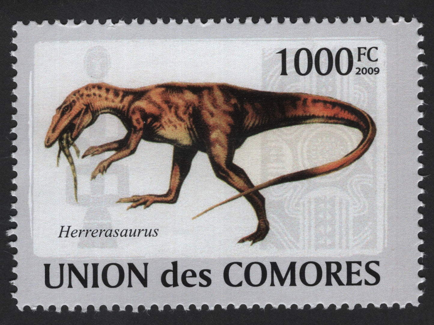 SCG13347 - Herrerasaurus Prehistoric Dinosaur Stamp