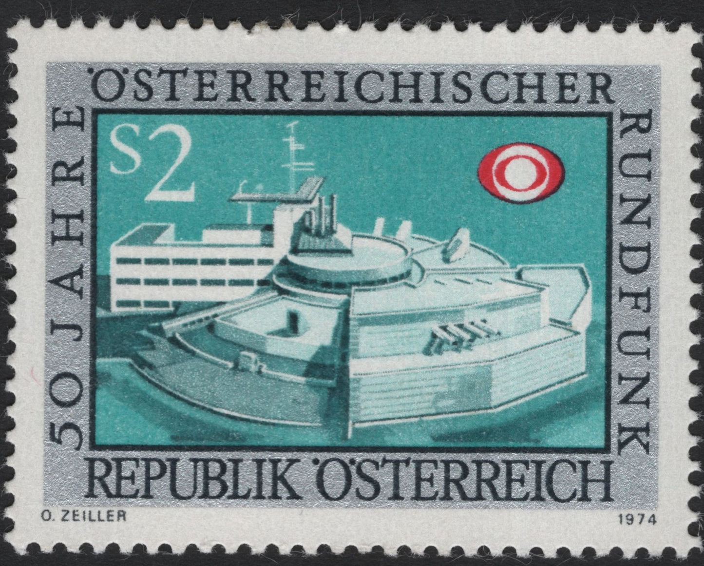 SCG7534 - Austria 1974 – 50 Years of Austrian Broadcasting (Österreichischer Rundfunk)
