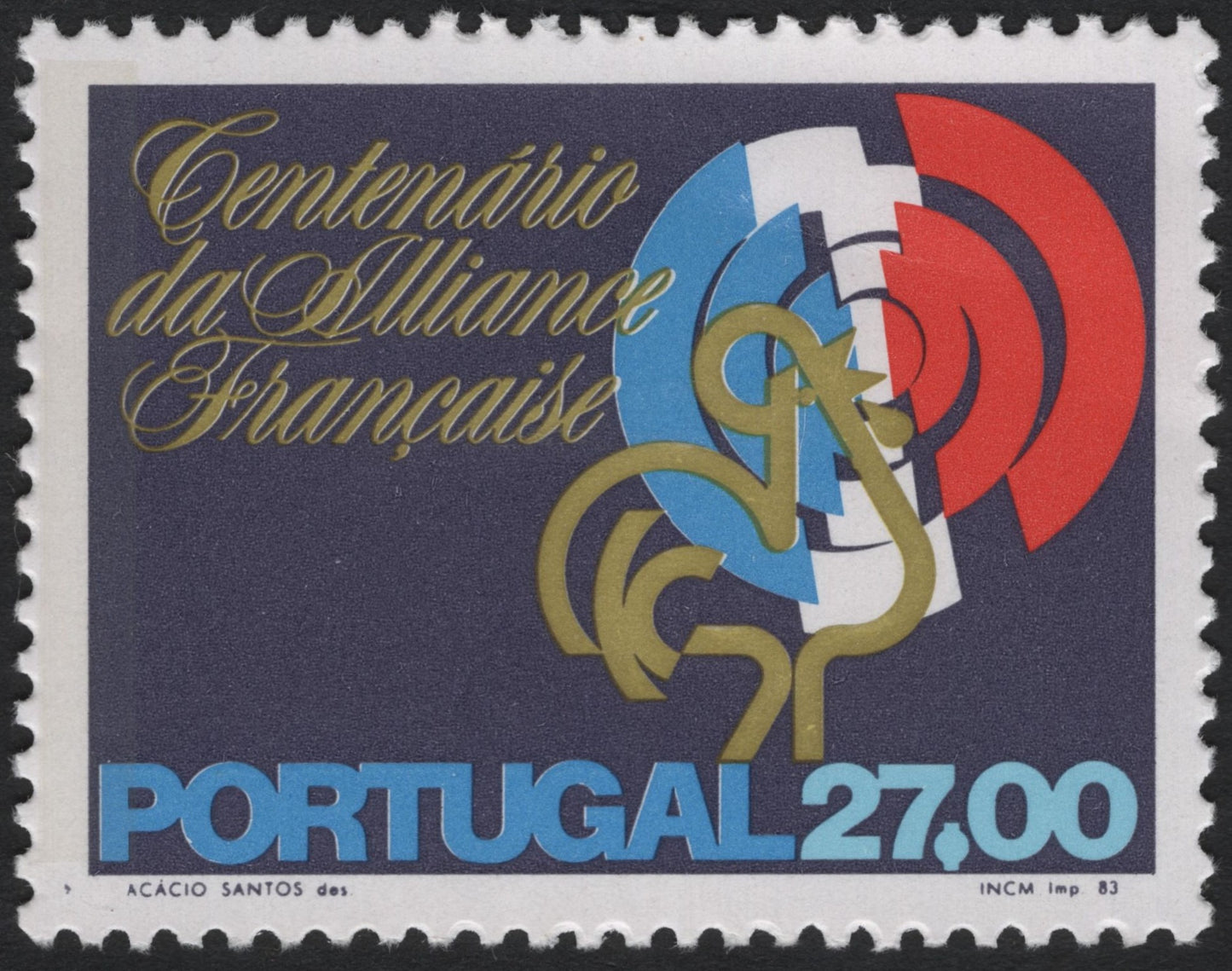 SCG7525 - Centenário da Alliance Française – Portugal 1983