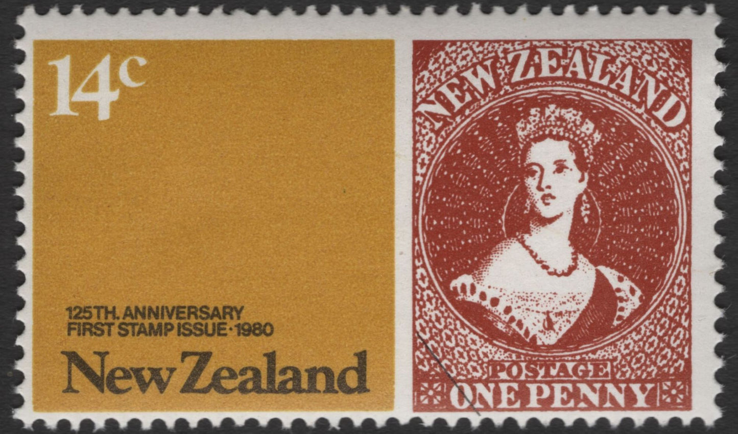 SCG11947 - New Zealand 1980 125th Anniversary of First Stamp Issue – Chalon Head Reproduction Set
