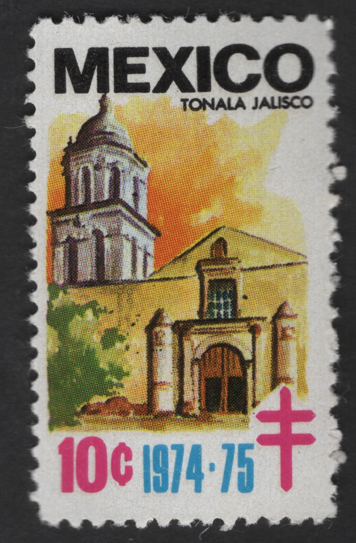 SCG12749 - Mexico 1974 – Tonalá, Jalisco Architectural Heritage 10¢ Stamp