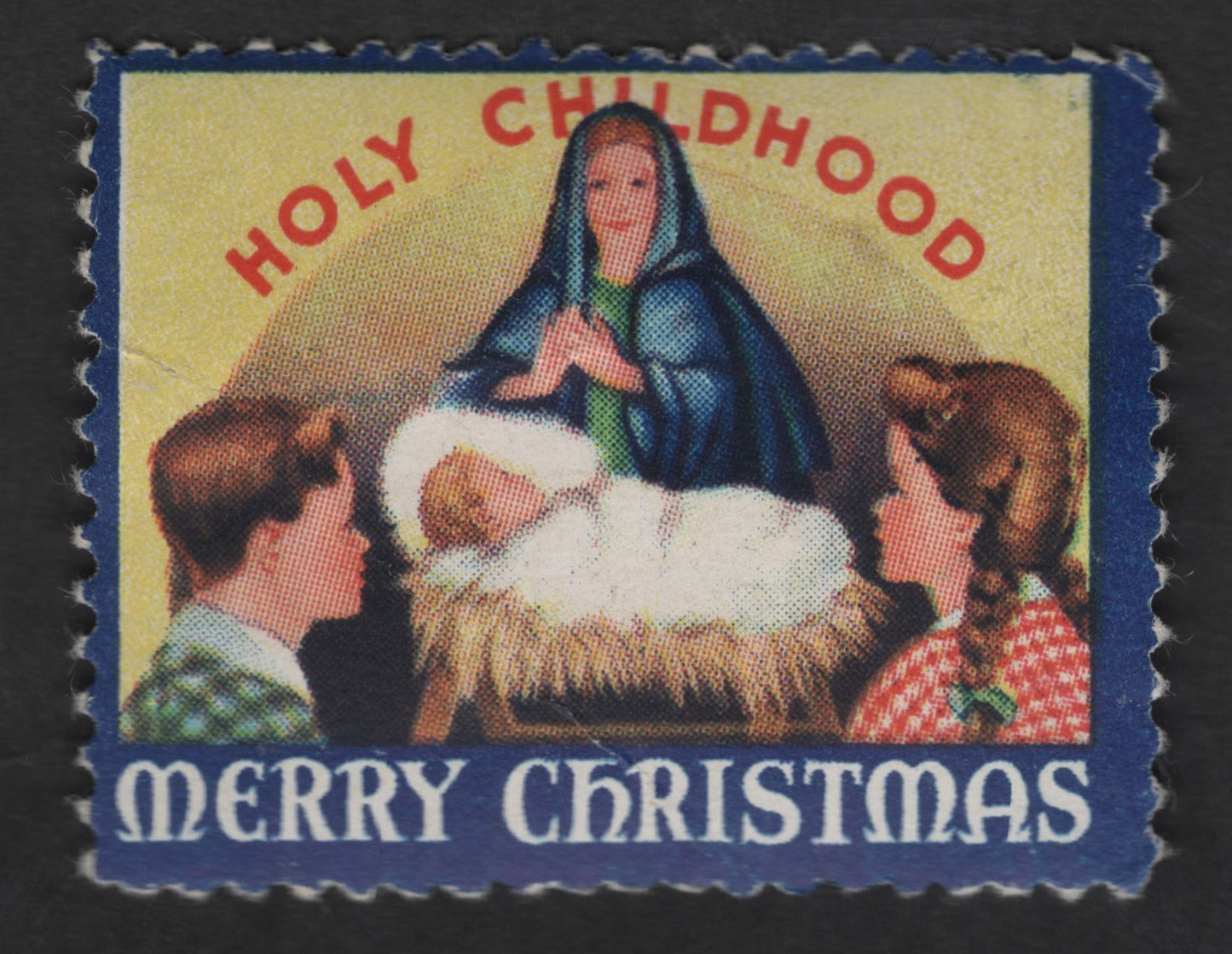 SCG12795 - Holy Childhood Association – Merry Christmas Charity Seal