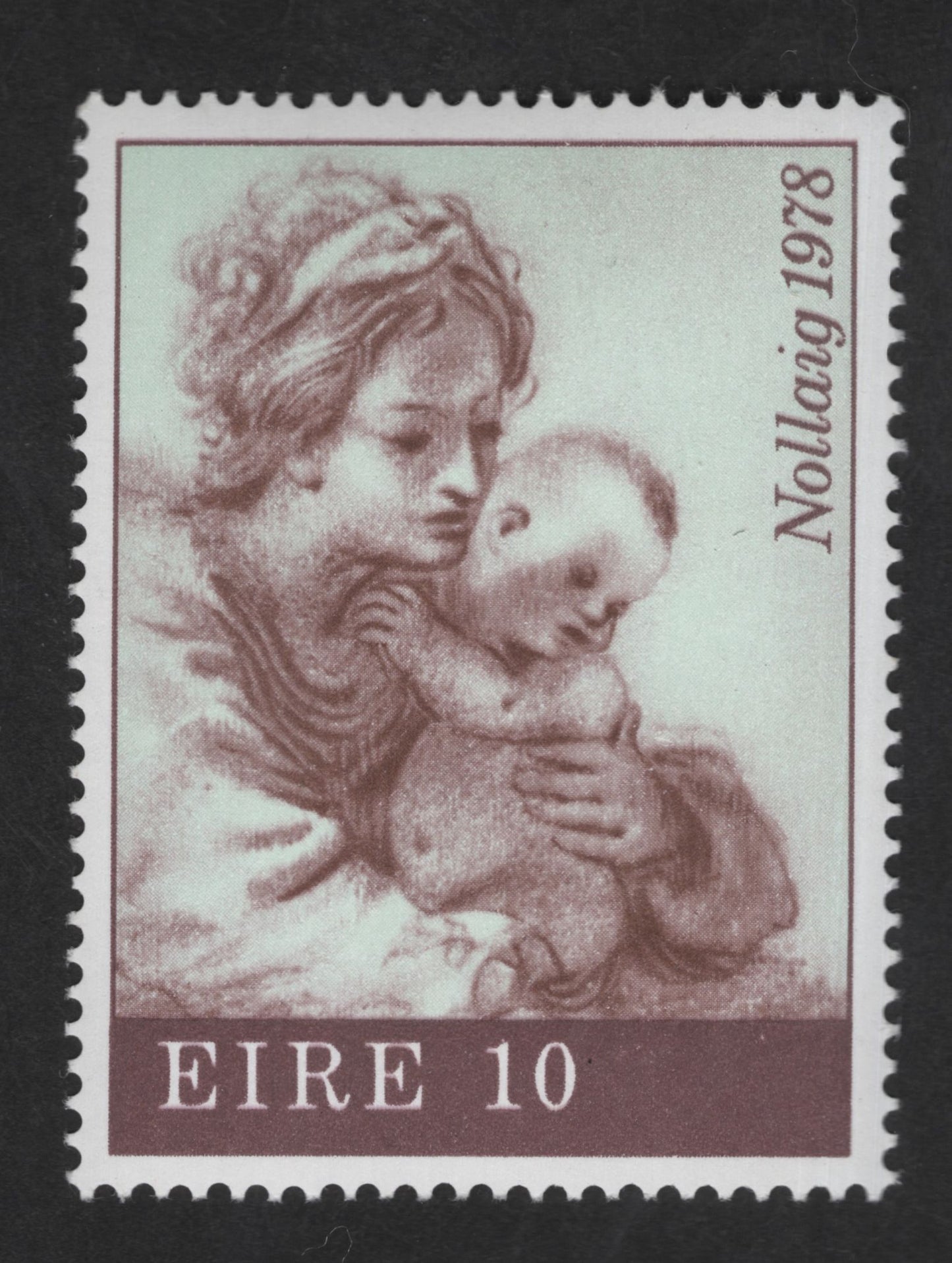 SCG12782 - Ireland 1978 Christmas – Madonna and Child (10p)