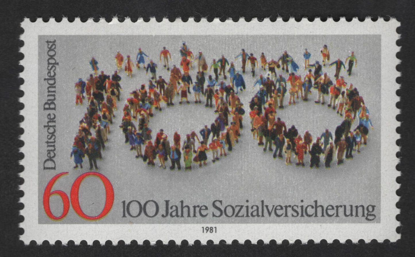 SCG12804 - Germany 1981 – Centenary of Social Insurance (100 Jahre Sozialversicherung)