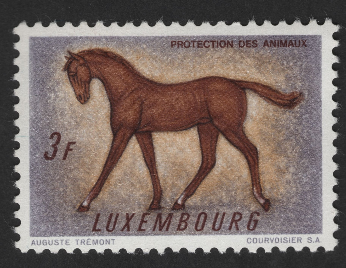 SCG12590 - Luxembourg 3F Animal Protection – Horse by Auguste Trémont