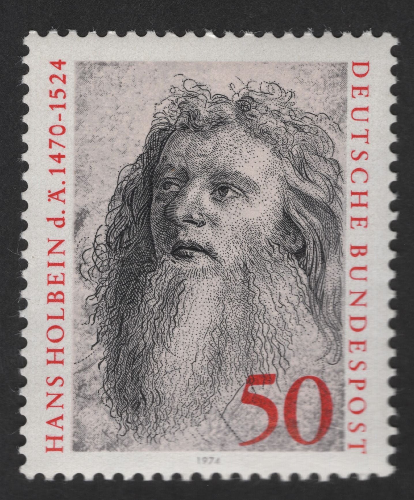 SCG12533 - Hans Holbein the Elder – 500th Birth Anniversary (1974)