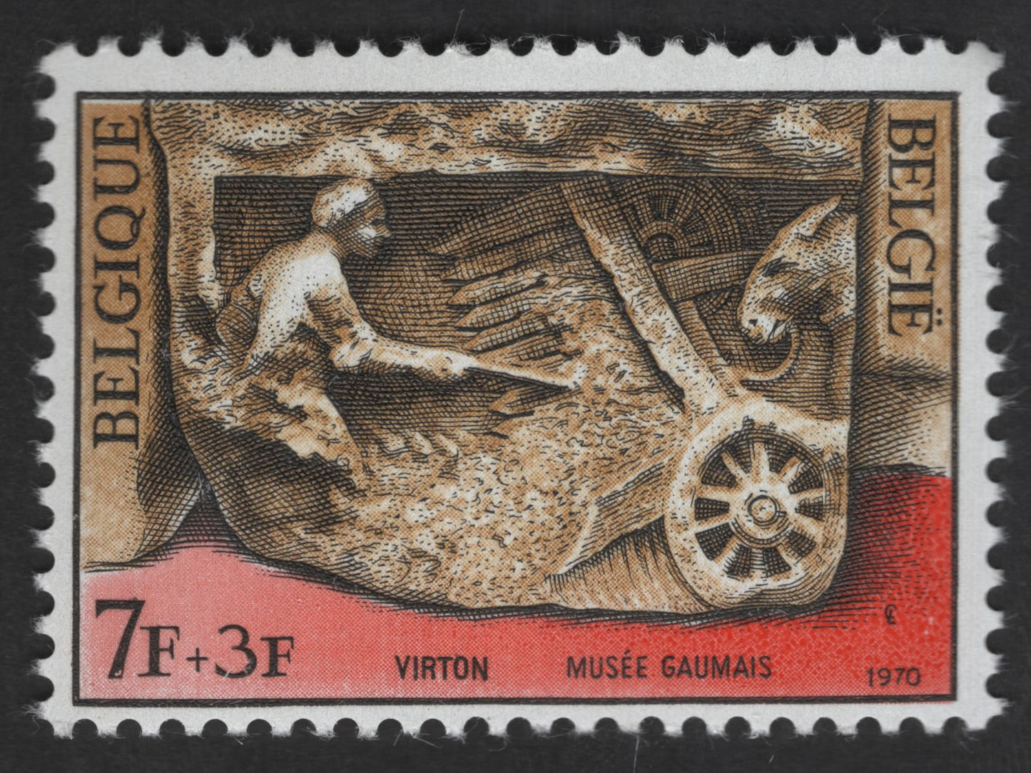 SCG12542 - Belgium 1970 Musée Gaumais, Virton Semi-Postal Stamp
