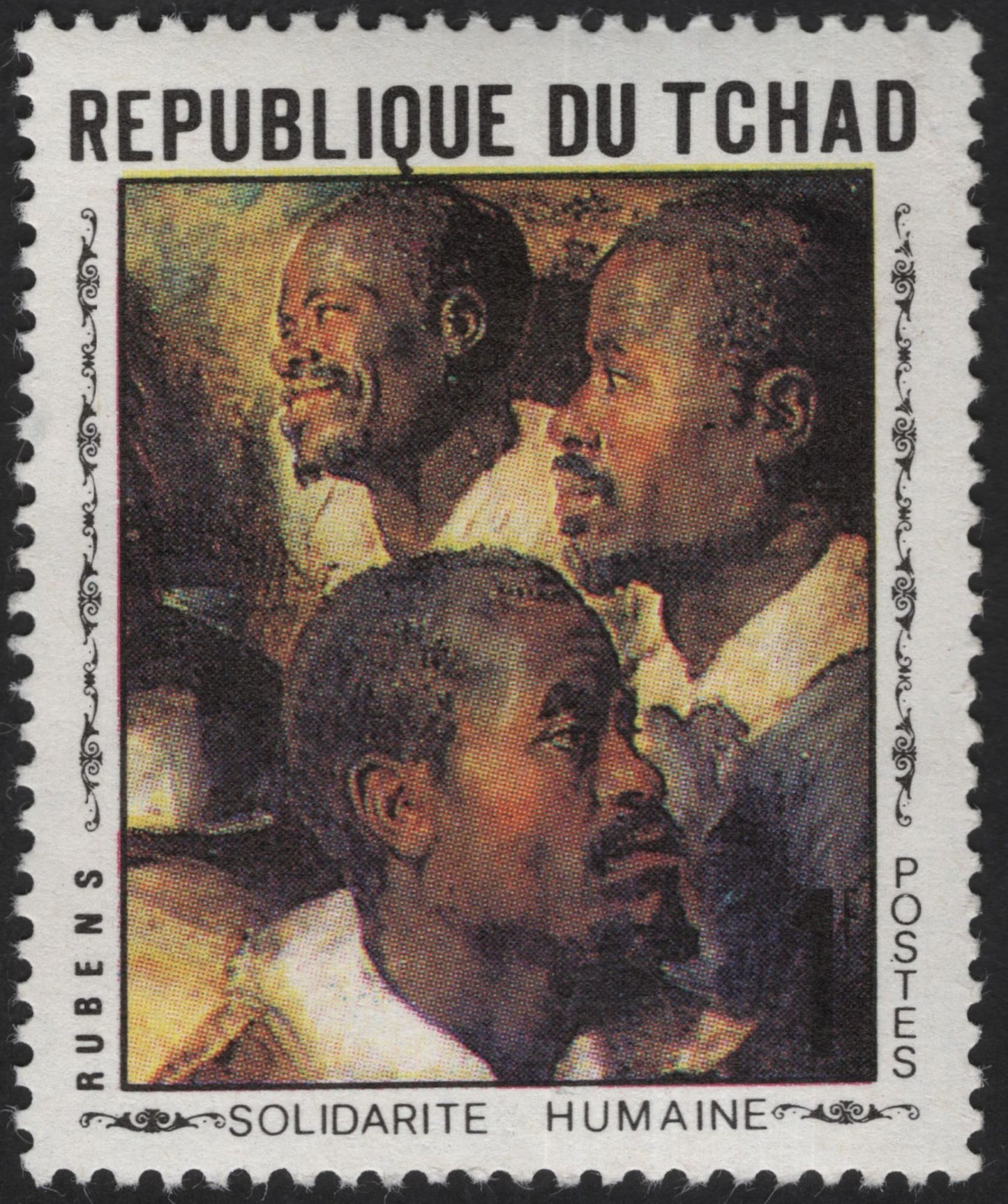 SCG12211 - Chad (Tchad) – “Solidarité Humaine” Art Series: Gauguin & Rubens (Stamp Pair)