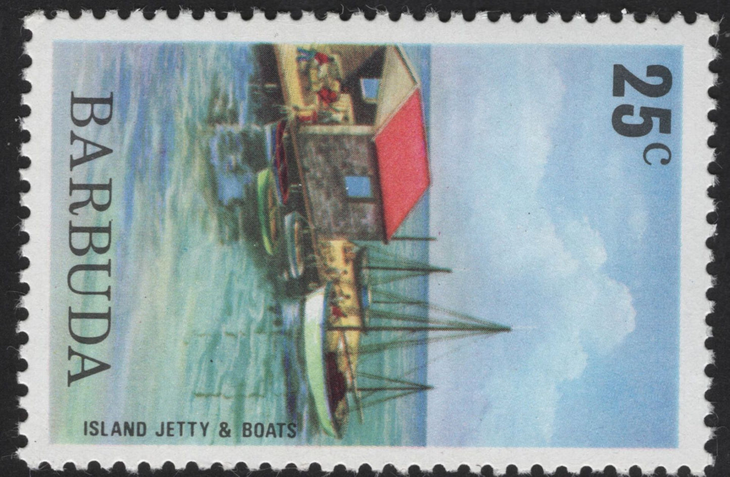 SCG12216 - Barbuda Historic Landmarks and Coastal Scenes Definitive Set