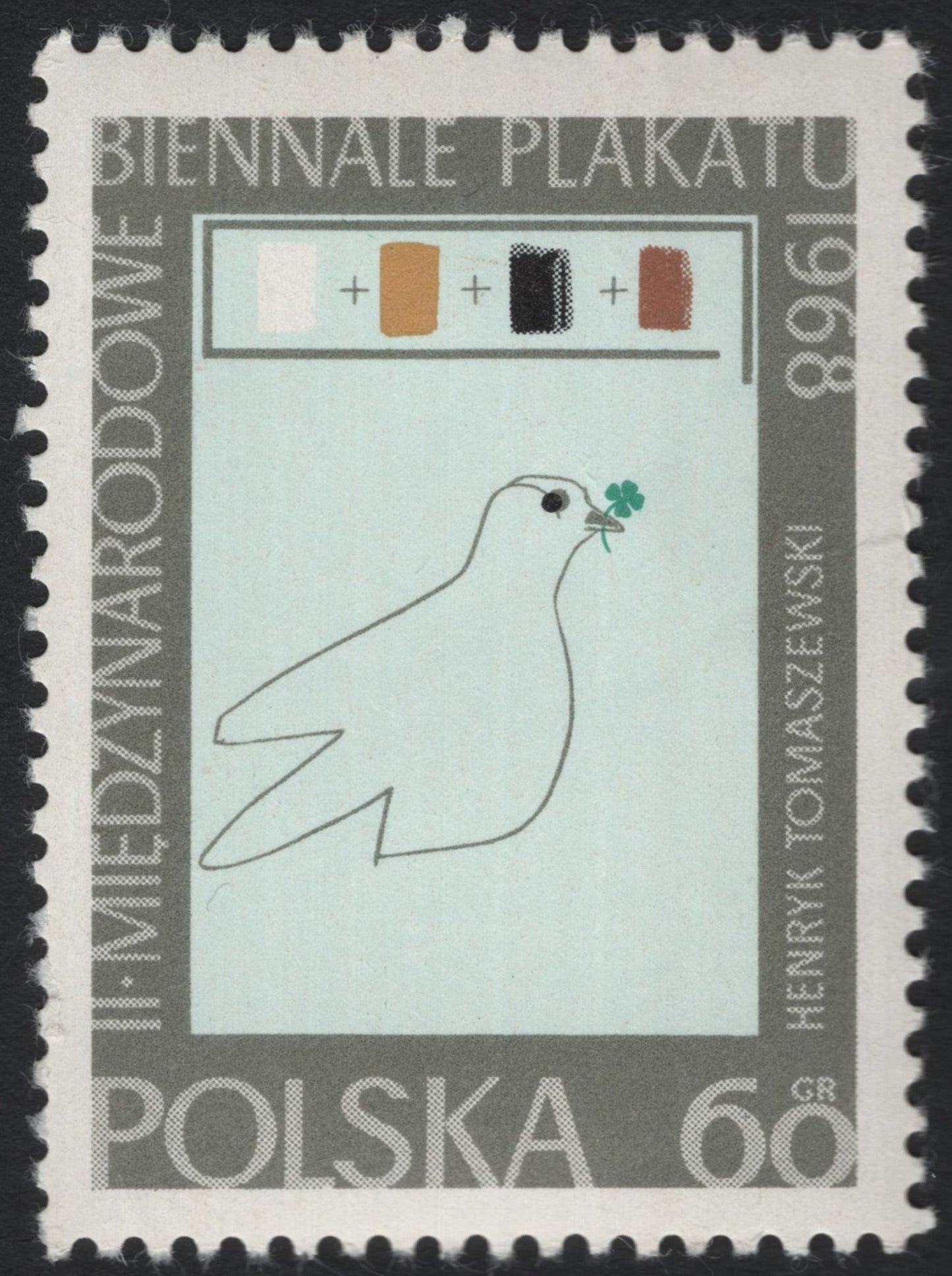 SCG8353 - Poland 1968 – International Poster Biennale (Międzynarodowe Biennale Plakatu)