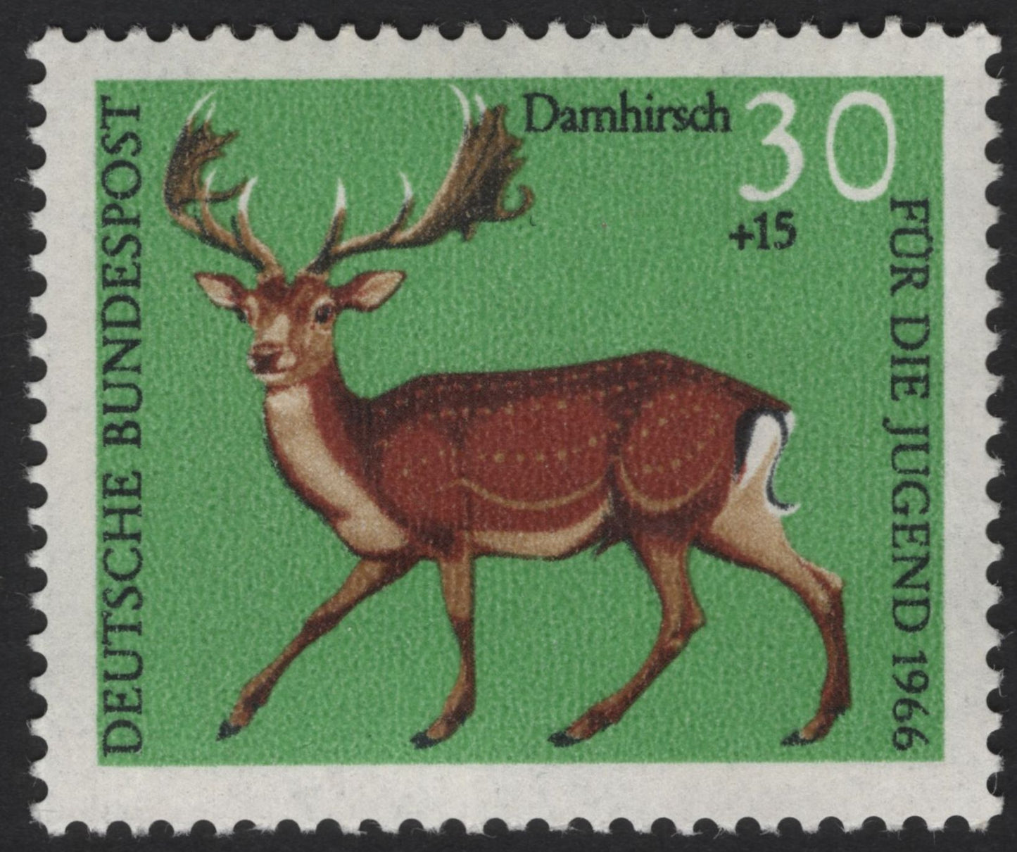 SCG12128 - Germany 1968 Youth Charity Wildlife Stamp – European Otter