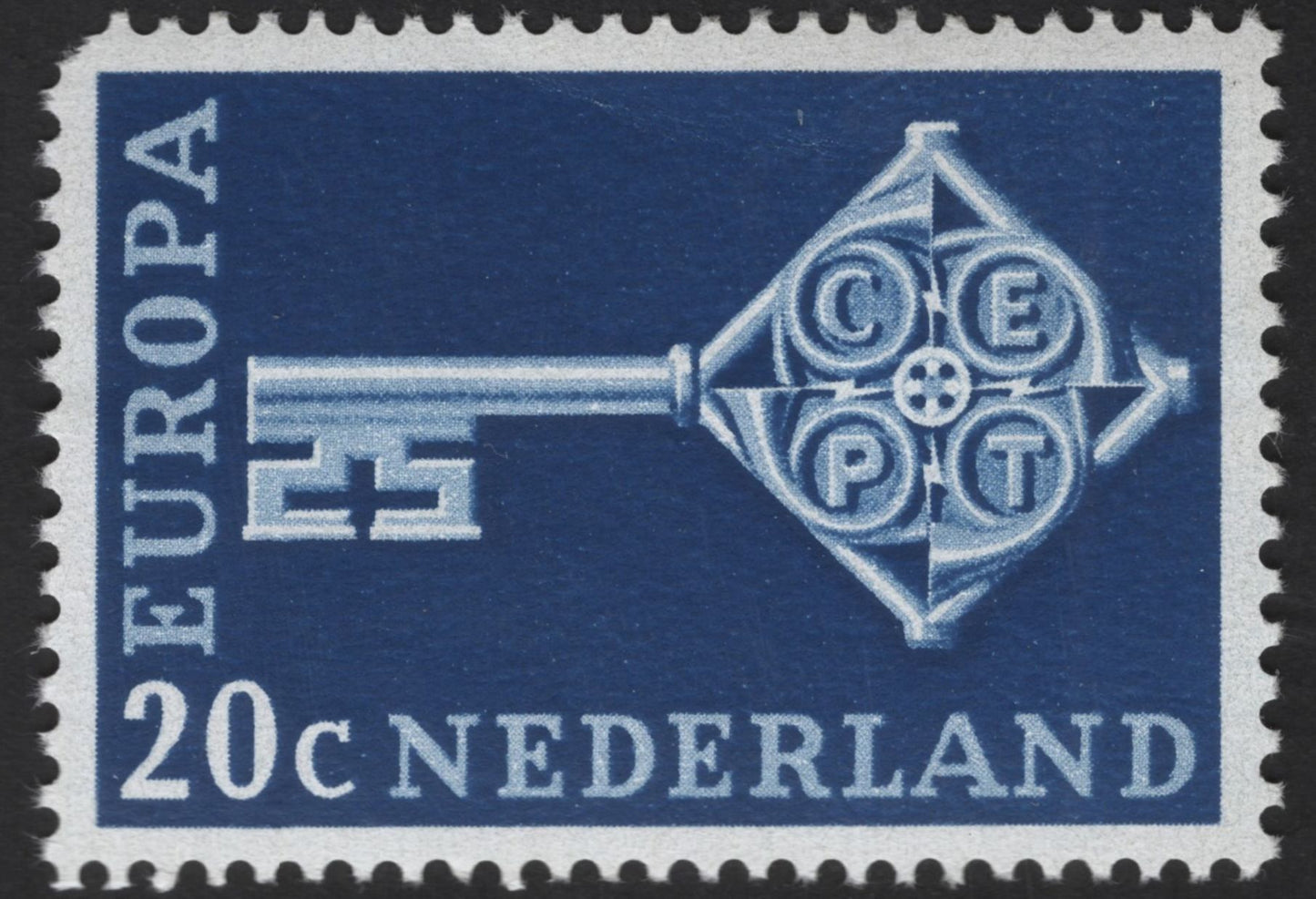 SCG12175 - Netherlands CEPT Europa “Key Symbol” Definitive Pair