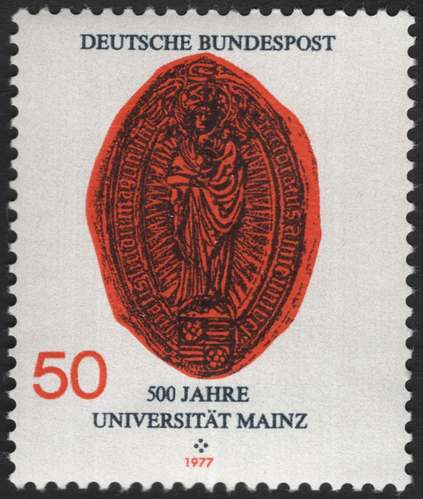 SCG8407 - Germany 1977 – 500 Years of the University of Mainz