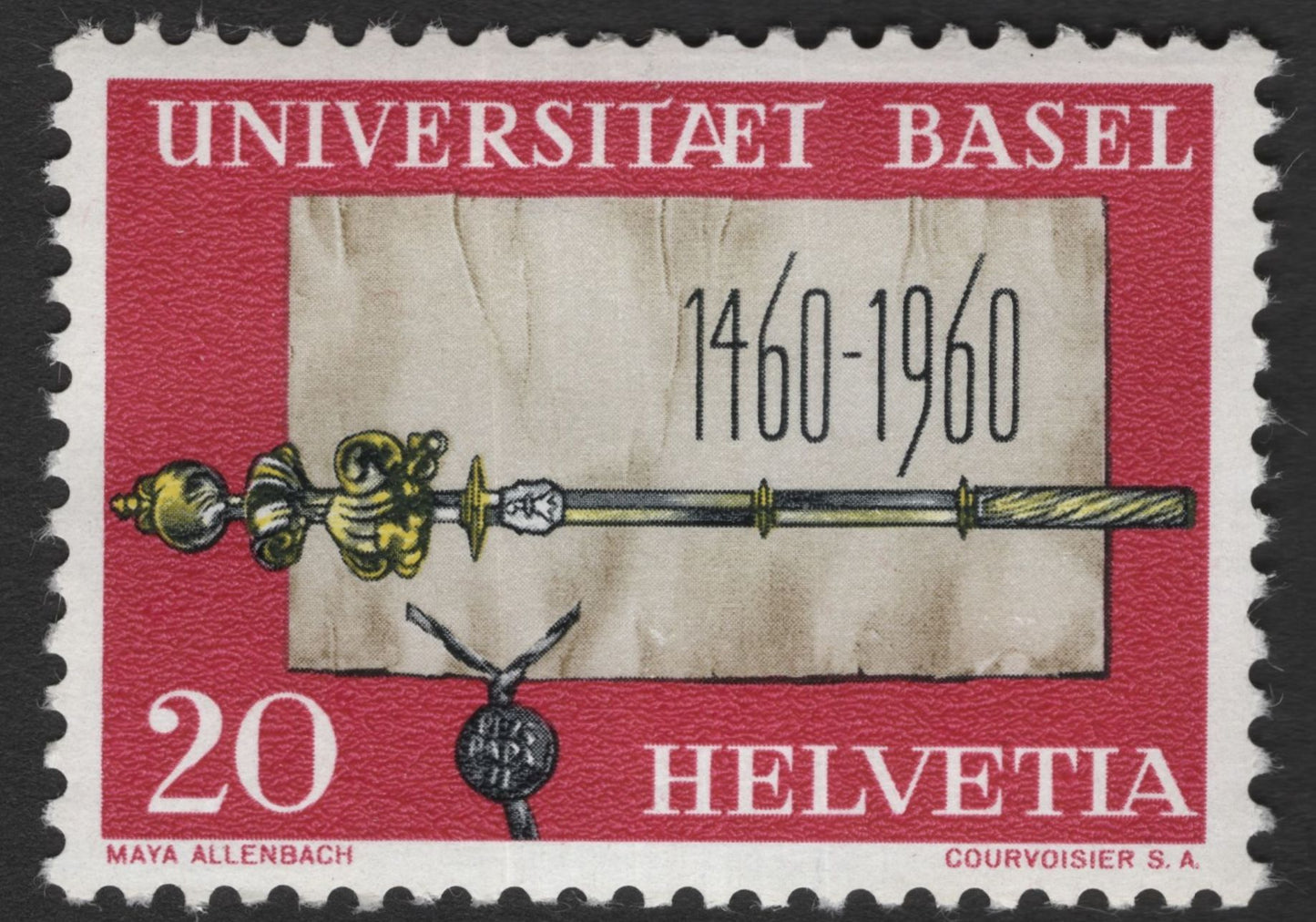 SCG12100 - Switzerland 1960 Public Welfare & Education Commemorative Pair
