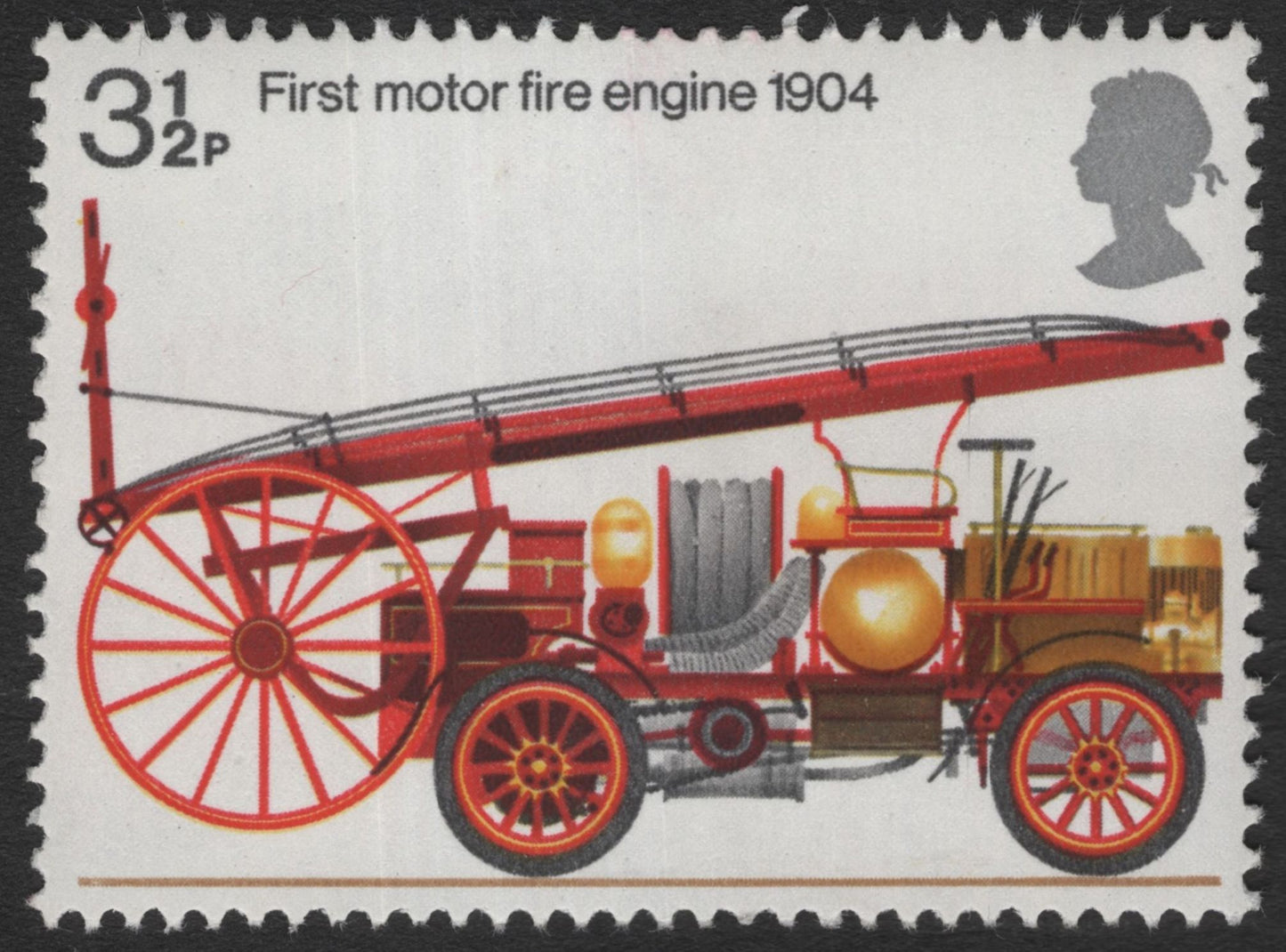 SCG12094 - United Kingdom Historic Fire Engines (1863–1904) Stamp Pair