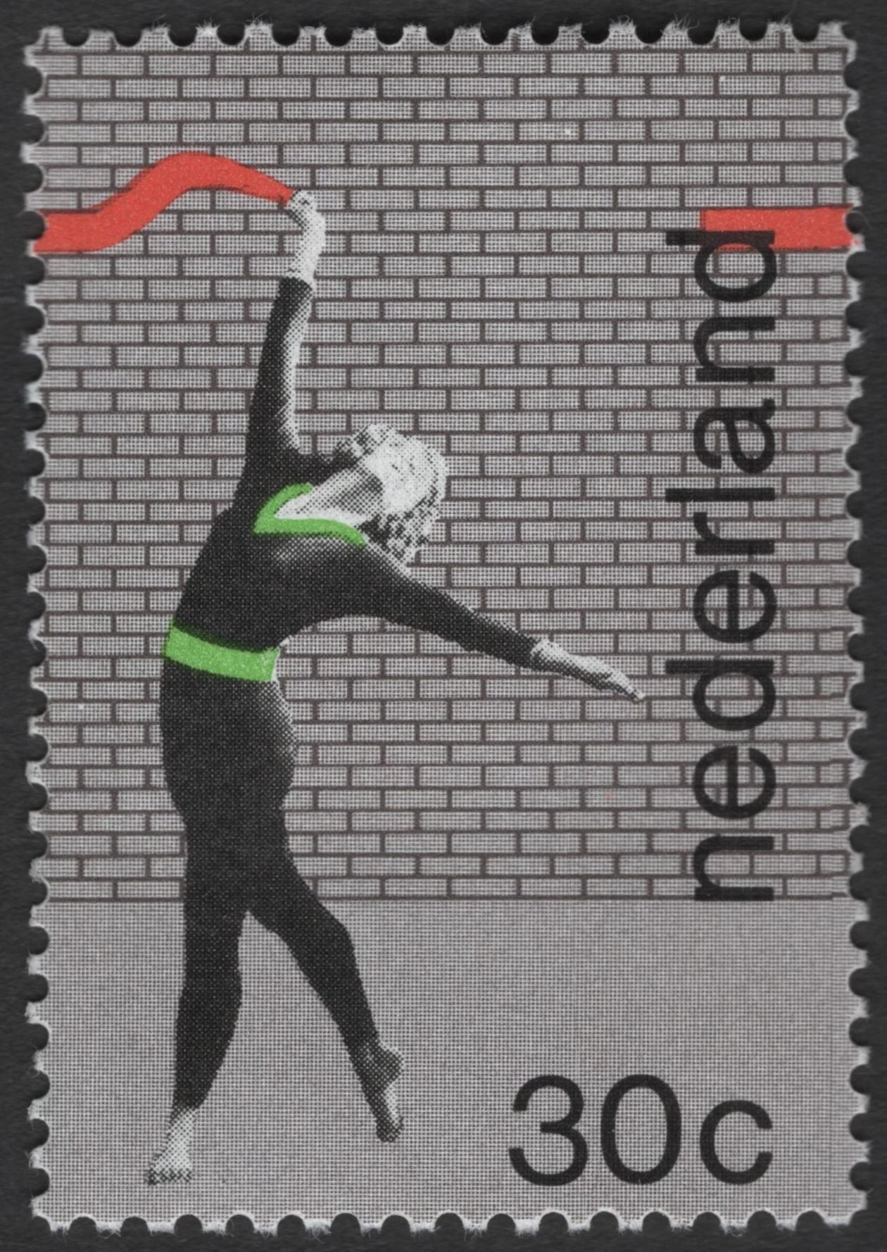 SCG12097 - Netherlands 1990 Sports & Movement Stamp Pair (25c–30c)