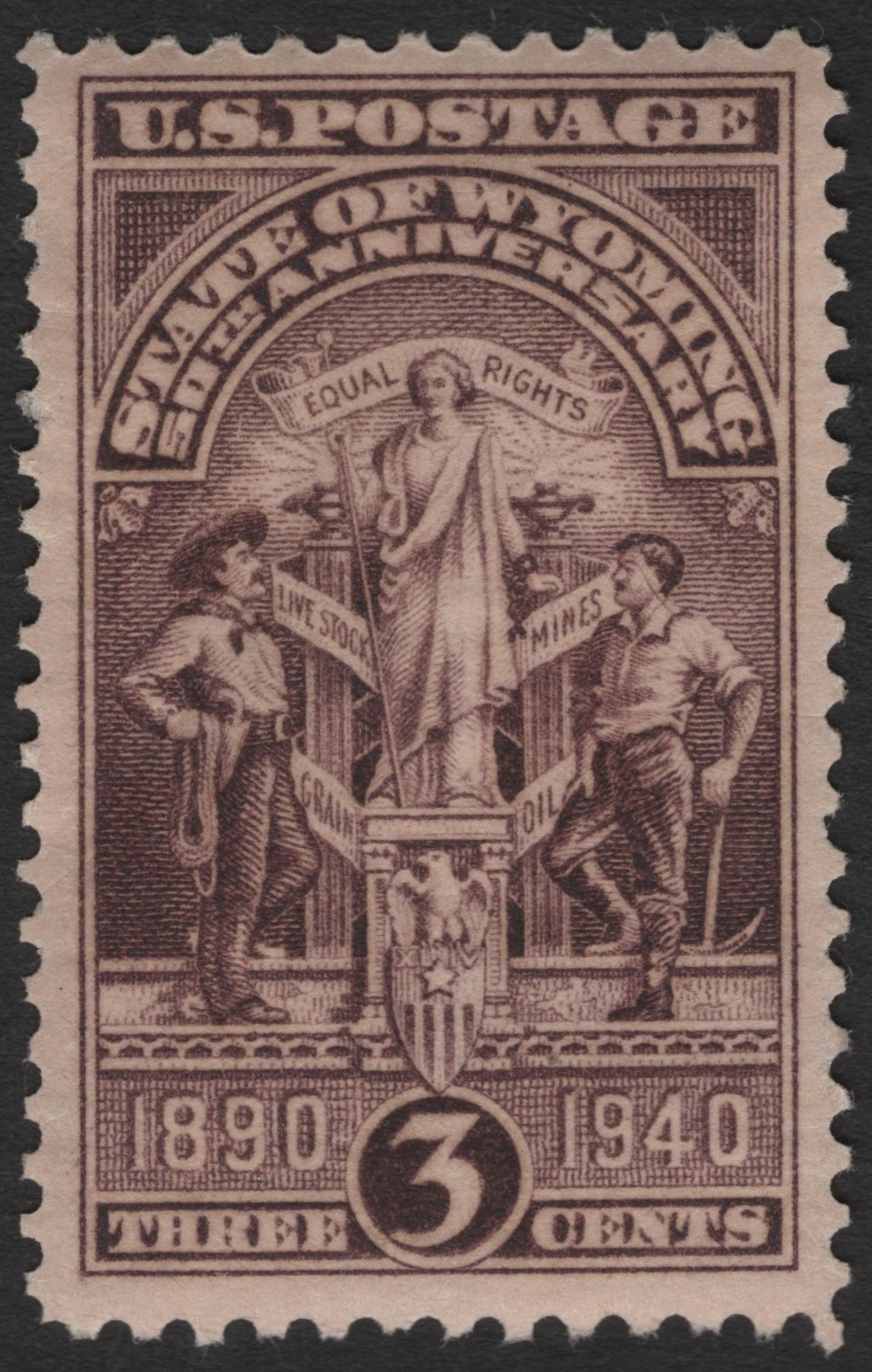 SCG11398 - United States 3¢ “Equality of Opportunity” – National Defense Issue (1940)