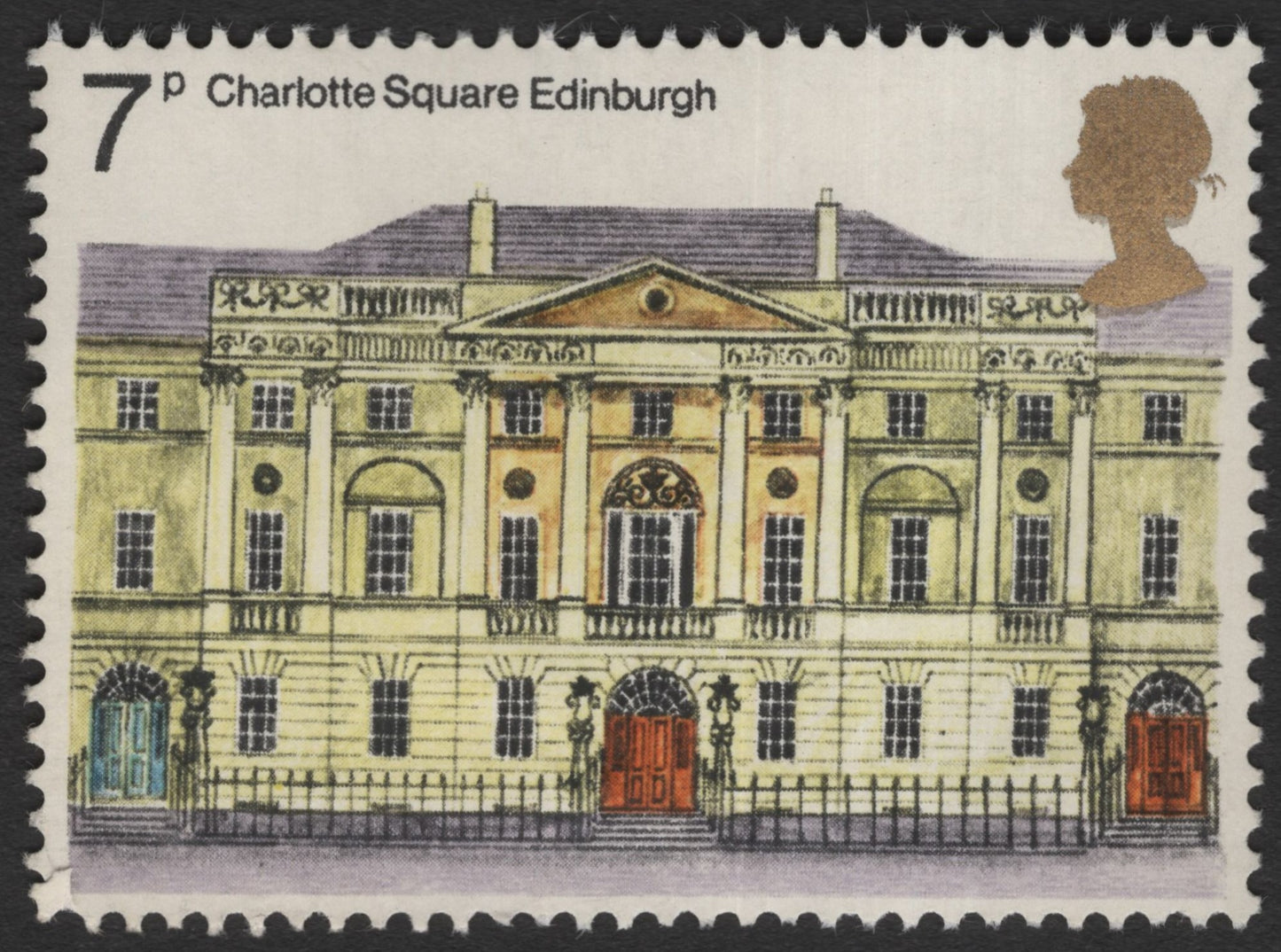 SCG11512 - Charlotte Square, Edinburgh – 7p Georgian Architecture Definitive (United Kingdom)