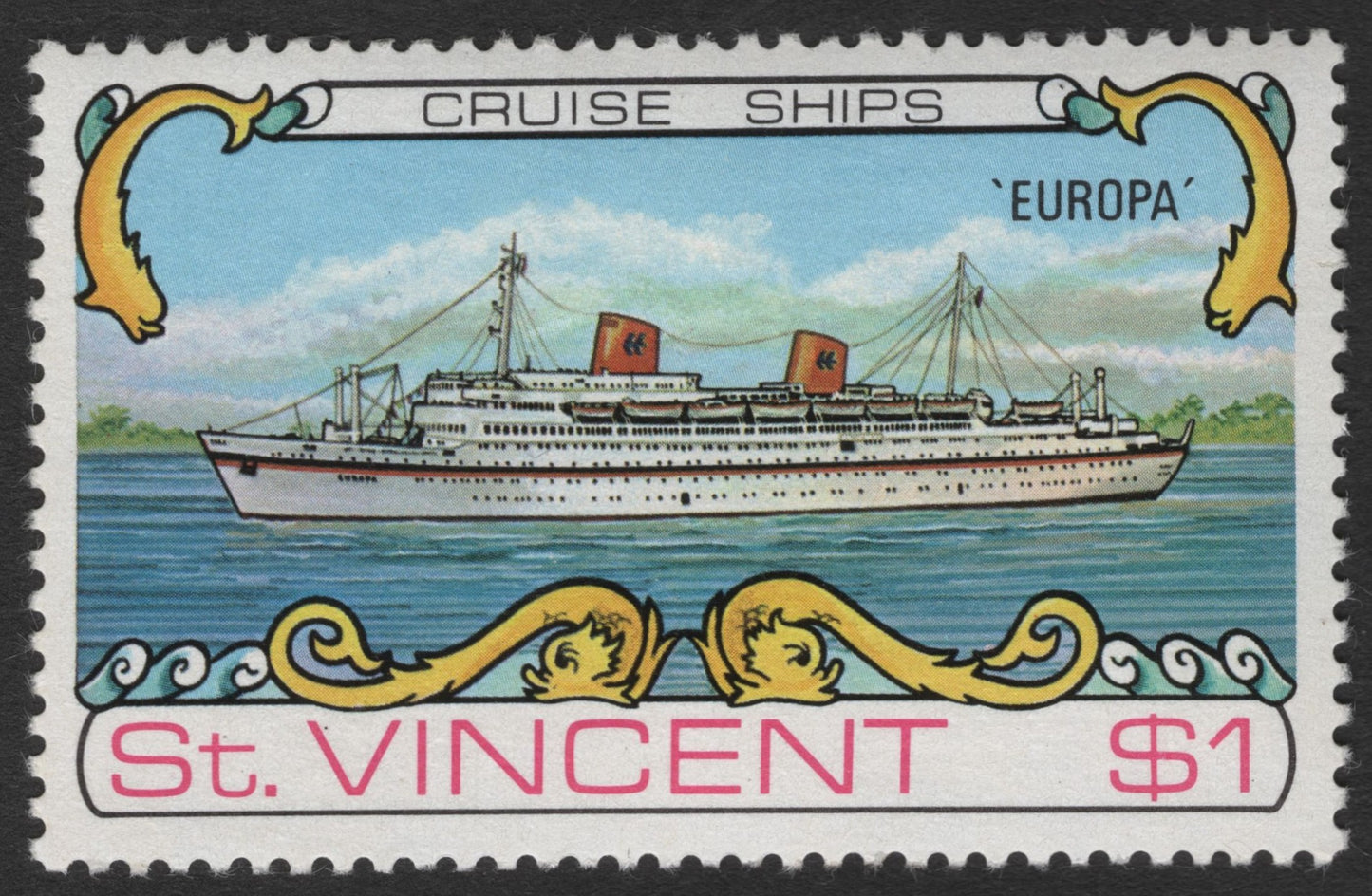 SCG11511 - Cruise Ships – “Europa” Ocean Liner $1