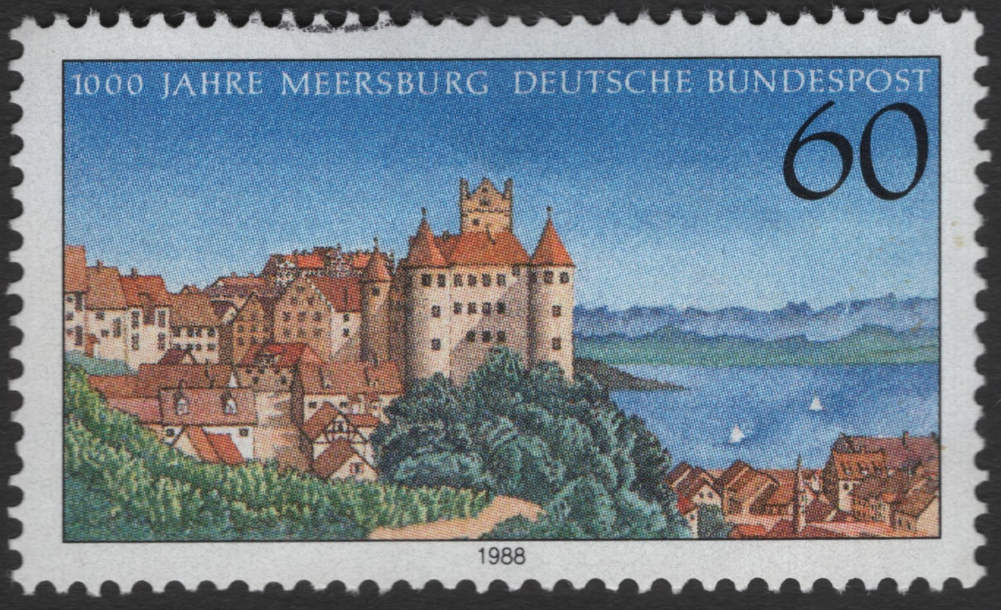 SCG11559 - Meersburg Castle Millennium – 60 Pfennig Commemorative