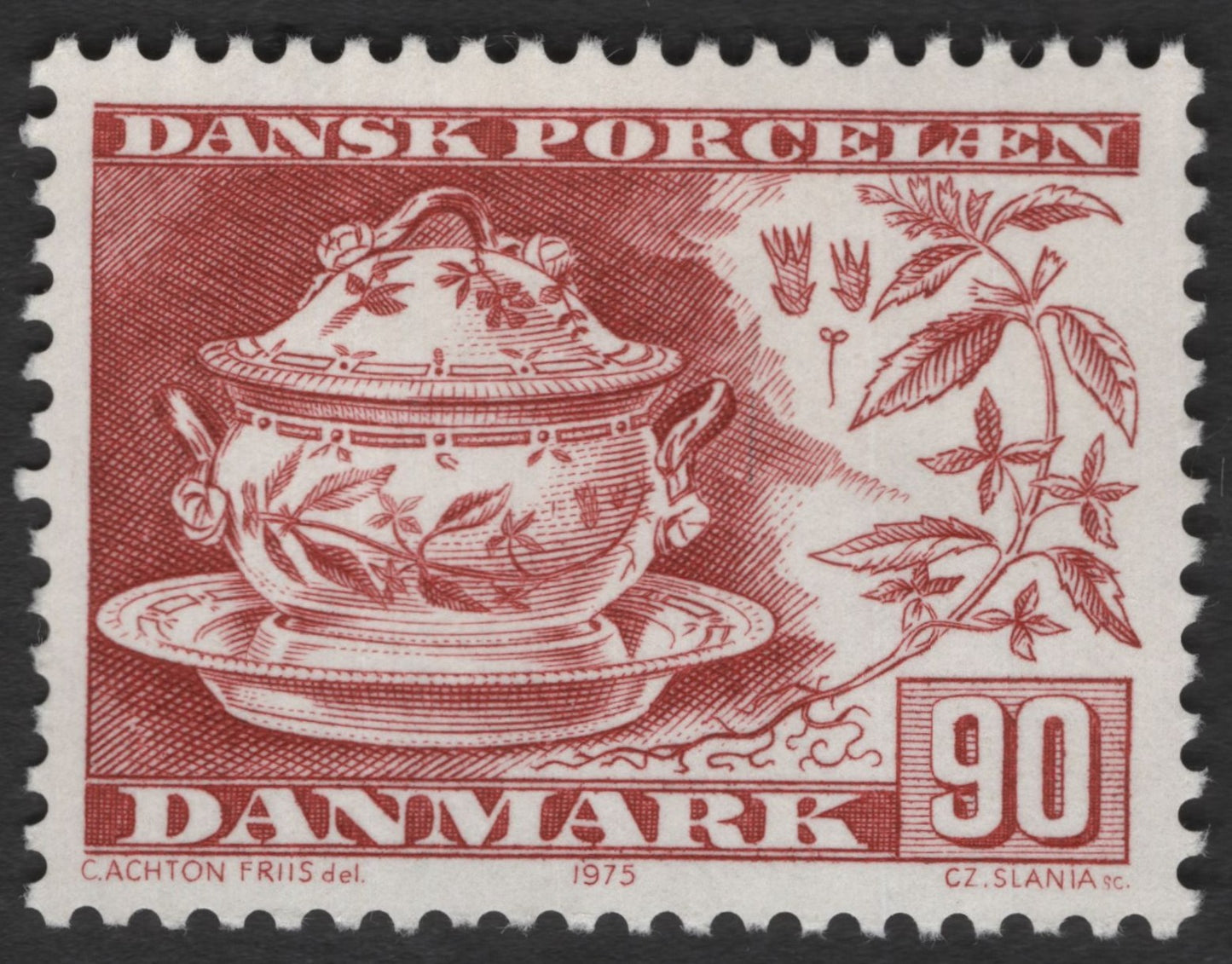 SCG11394 - Danish Porcelain Art – Covered Tureen (90 Øre)