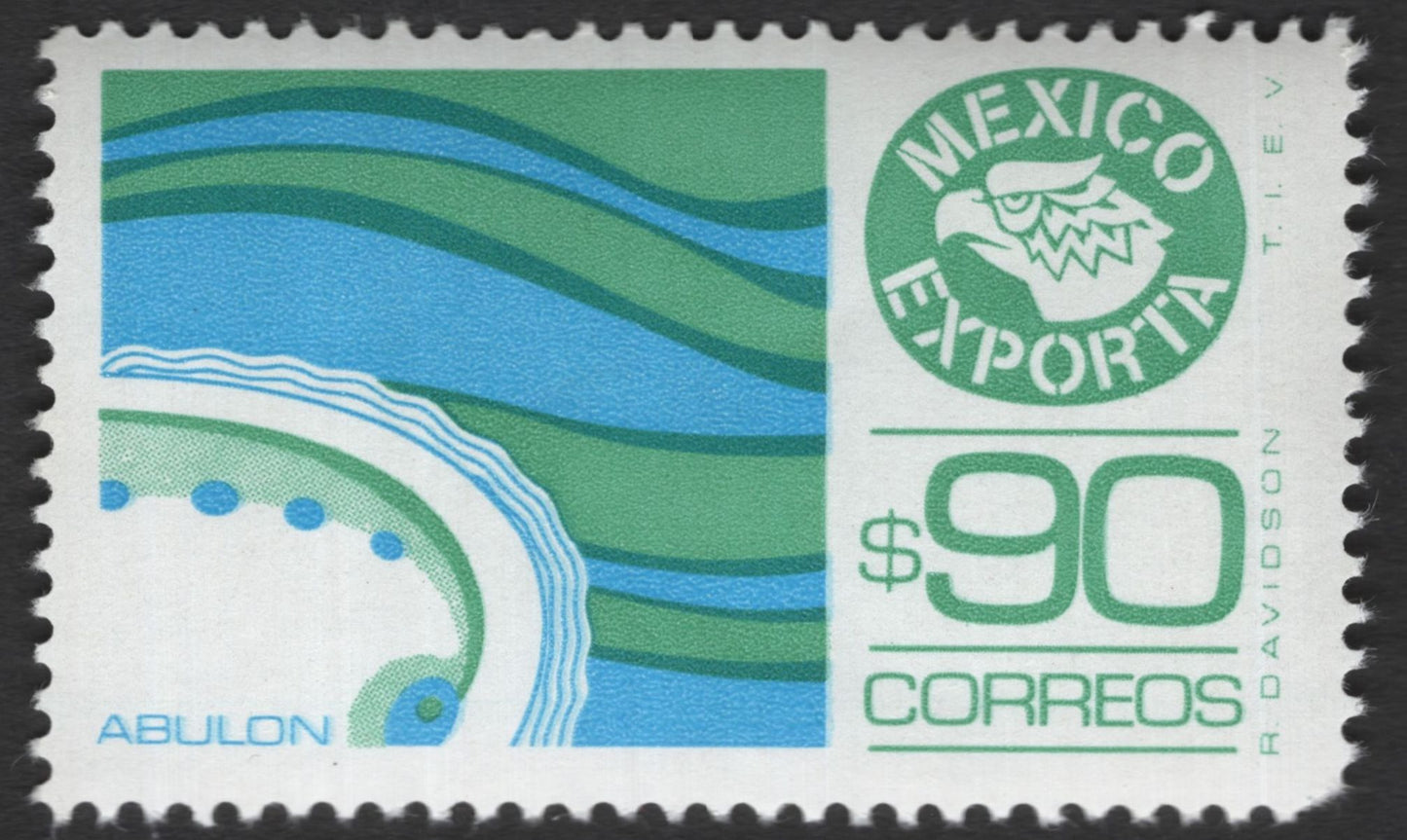 SCG12137 - Mexico Importa Definitive Pair – Cultural Books & Abalone Industry