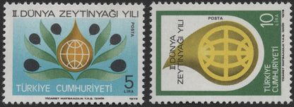 SCG2052 - 1979 Turkey "Second World Olive Oil Year" Stamp Set