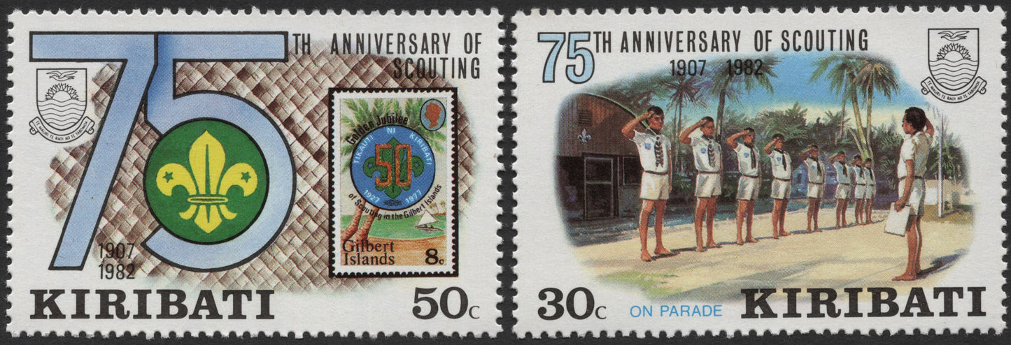 SCG2049 - Kiribati 1982 – 75th Anniversary of Scouting Set
