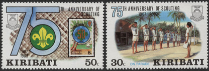 SCG2049 - Kiribati 1982 – 75th Anniversary of Scouting Set
