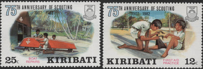 SCG2048 - Kiribati 1982 75th Anniversary of Scouting Set
