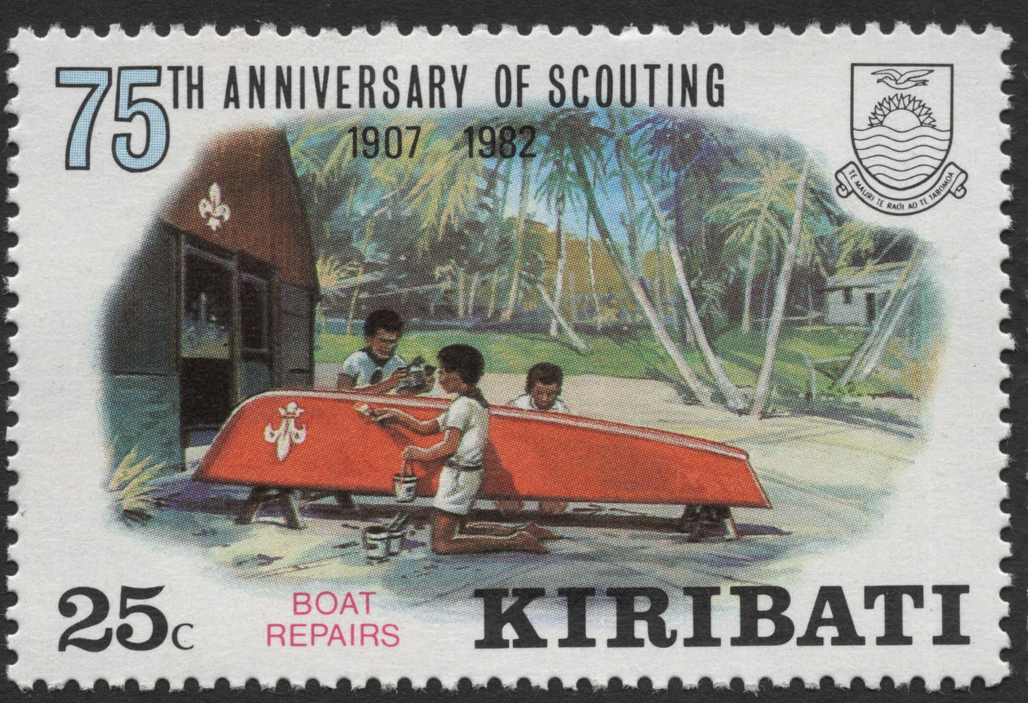 SCG2048 - Kiribati 1982 75th Anniversary of Scouting Set
