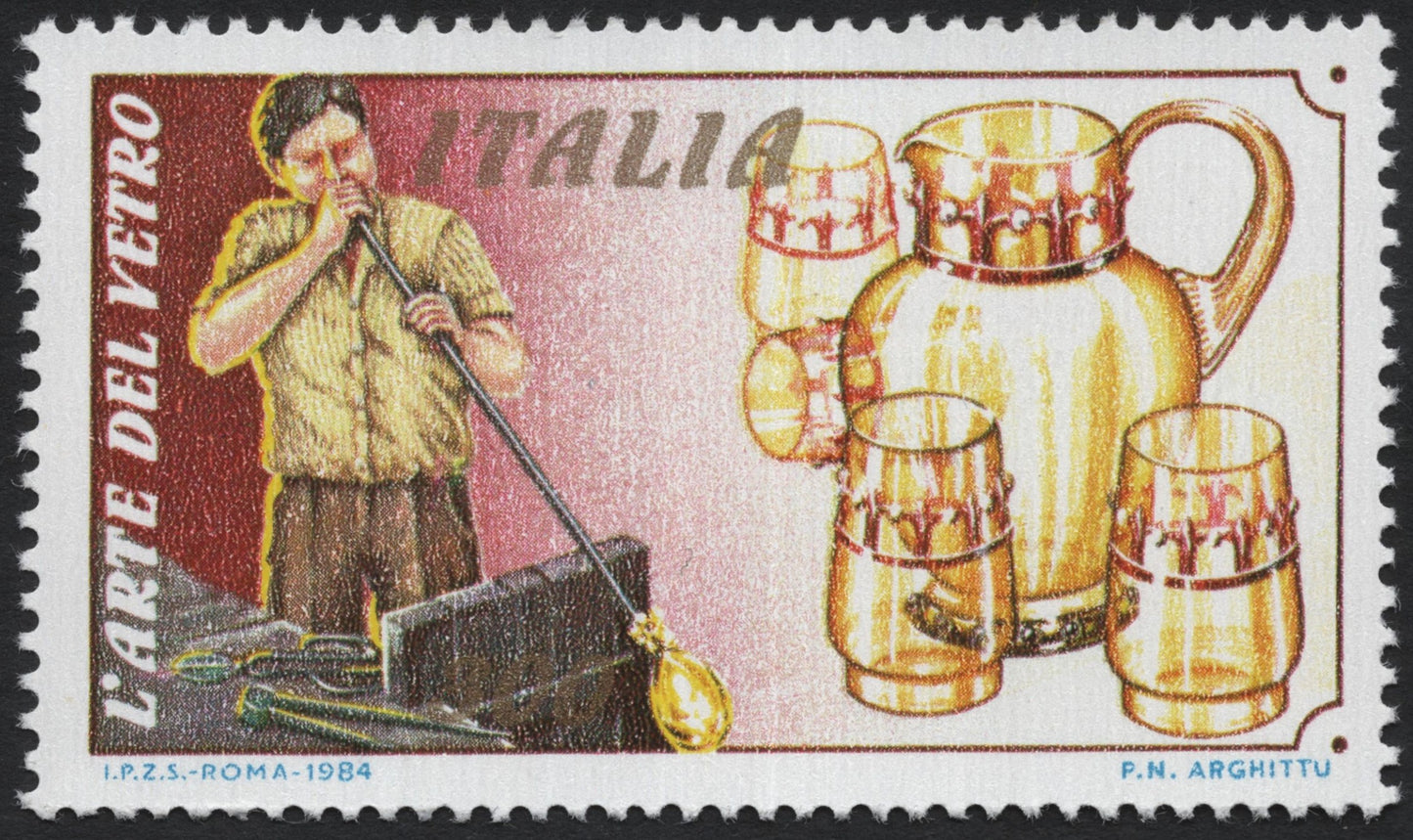 SCG7596 - Italy 1984 – “L’Arte del Vetro” (The Art of Glass)