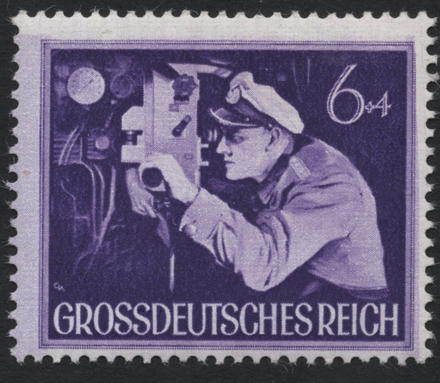 SCG7588 - Germany (Grossdeutsches Reich), 1944 — “Submarine Officer at Periscope”