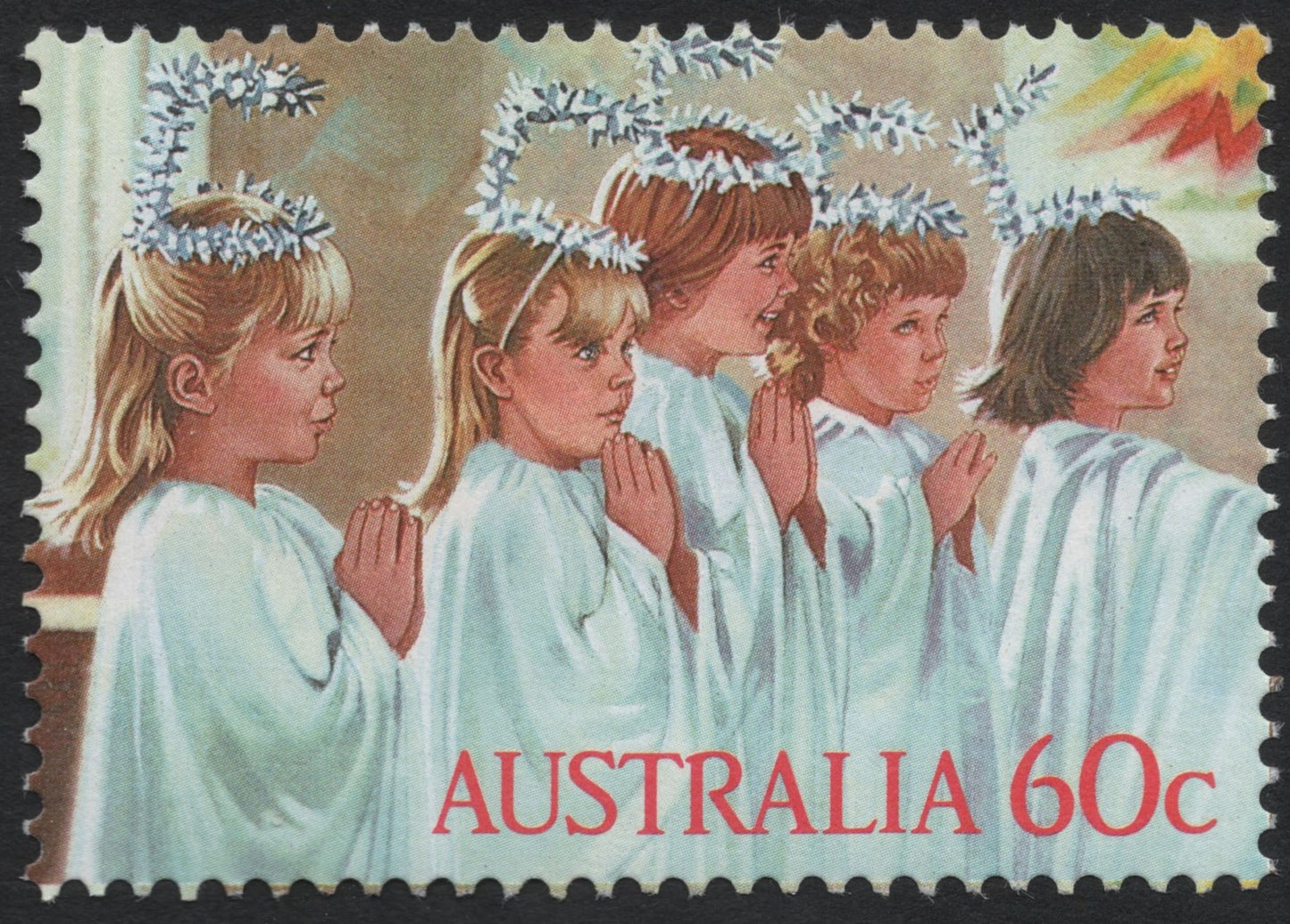SCG7591 - Australia 60c – Christmas Angels (1982)