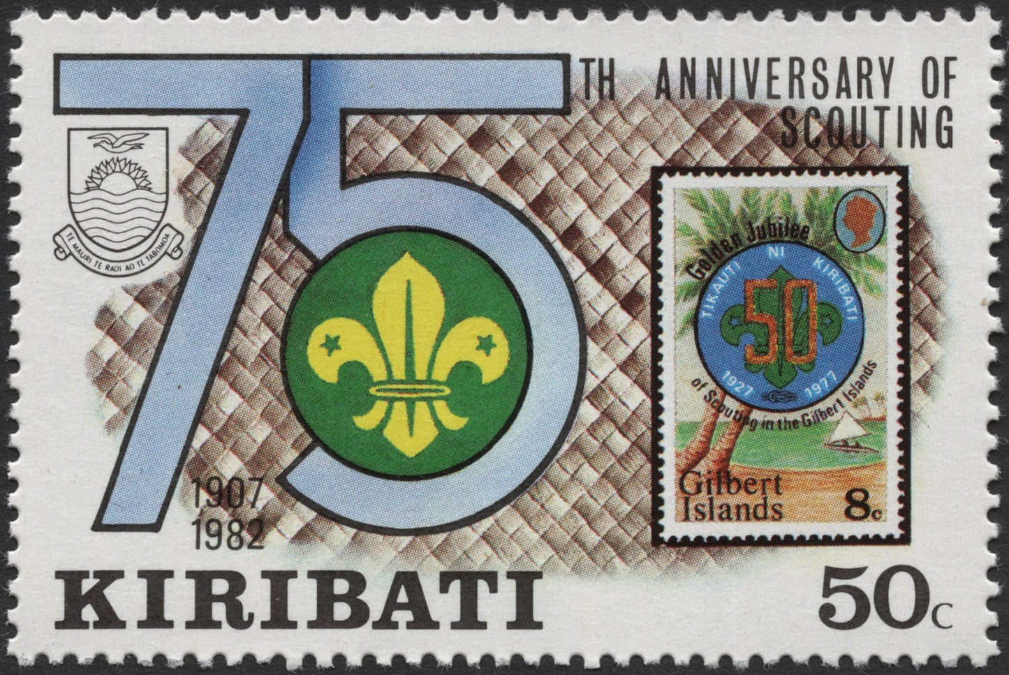 SCG2049 - Kiribati 1982 – 75th Anniversary of Scouting Set