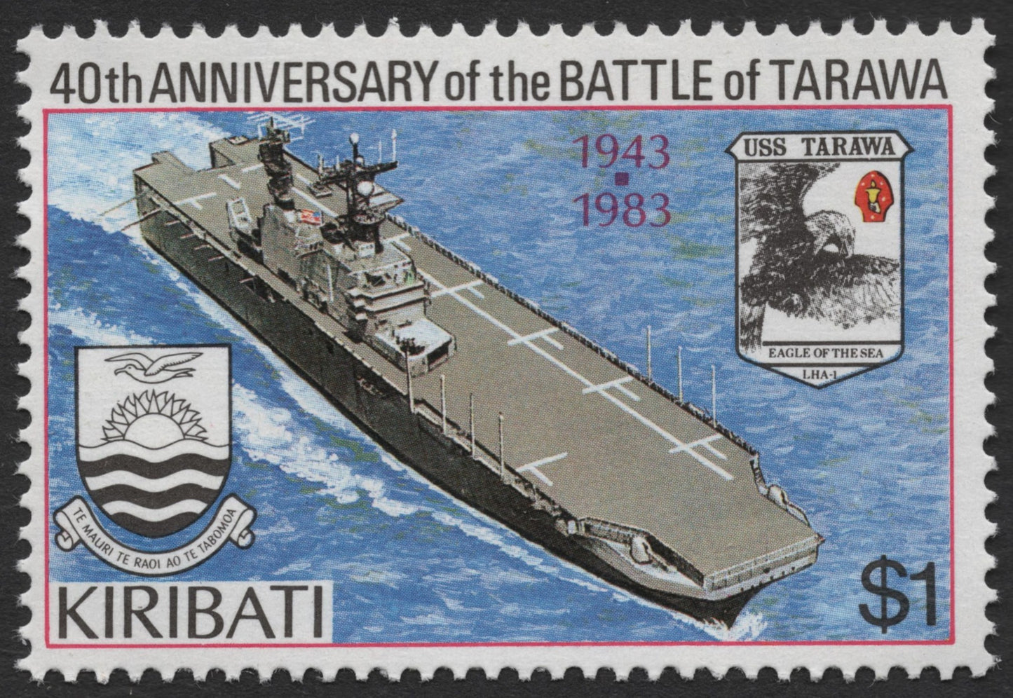 SCG2050 - Kiribati 1983 – 40th Anniversary of the Battle of Tarawa Set