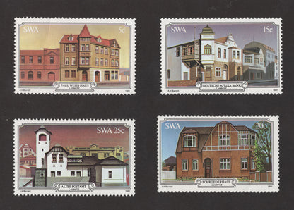 SCG152 Lüderitz Landmark Architecture – SWA 1981 Stamp set