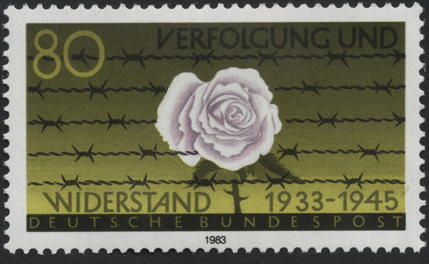 SCG7681 - Federal Republic of Germany 1983 — “Persecution and Resistance 1933–1945”