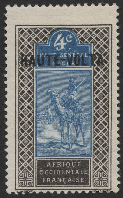 SCG565 - Upper Volta Overprinted Camel Rider Stamps (French West Africa)
