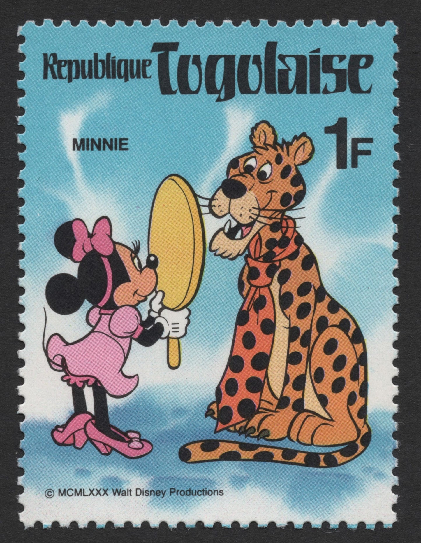 SCG298 - Togo 1980 – Disney Characters on Safari Stamp Set (6v)