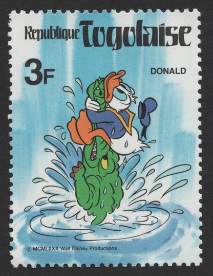 SCG298 - Togo 1980 – Disney Characters on Safari Stamp Set (6v)